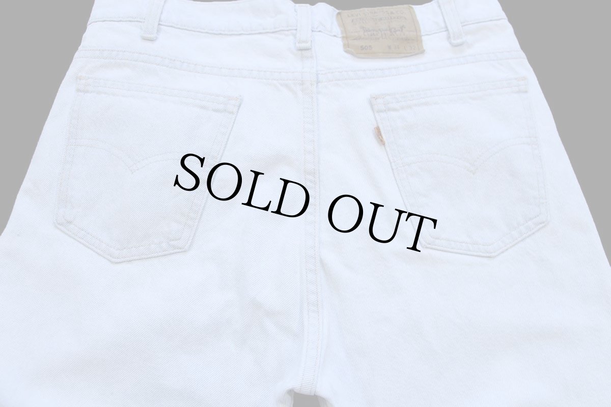 画像5: 90s USA製 Levi'sリーバイス 505 デニムパンツ アイスブルー W34 L32★180 (5)