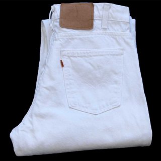 Levi's 550ホワイト ショートパンツ　36 Levi's 550 ホワイトデニムショートパンツ - Fresh Service
