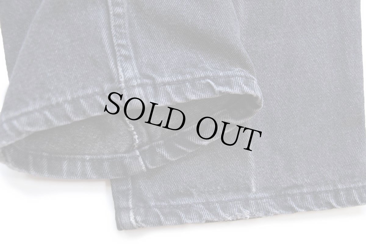 画像9: 90s Levi'sリーバイス 550 ブラック デニムパンツ W32 L32★17 (9)