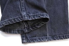 画像9: 90s Levi'sリーバイス 550 ブラック デニムパンツ W32 L32★17 (9)