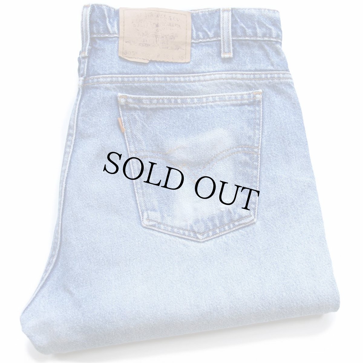 画像2: 90s メキシコ製 Levi'sリーバイス 505 デニムパンツ ヒゲ W36 L30★161 (2)