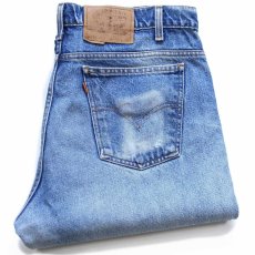 画像2: 90s メキシコ製 Levi'sリーバイス 505 デニムパンツ ヒゲ W36 L30★161 (2)