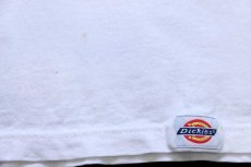 画像5: 90s USA製 Dickiesディッキーズ 無地 コットン ポケットTシャツ 白 XL (5)