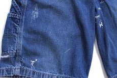 画像7: 00s POLO JEANS ポロ ジーンズ ラルフローレン ペンキ飛び デニム ペインター ショートパンツ 32★ショーツ (7)
