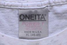 画像5: 90s USA製 SOUTHWEST AIRLINES 飛行機 コットンTシャツ 杢ホワイト XL (5)