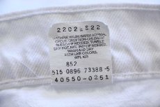 画像7: 90s USA製 Levi'sリーバイス 550 ホワイト デニムパンツ W32 L34★10 (7)