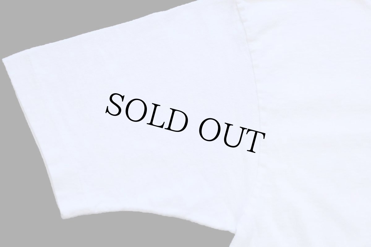 画像6: 90s USA製 JCPenney TOWNCRAFT 無地 コットン ポケットTシャツ 白 M (6)