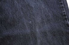 画像8: 90s Levi'sリーバイス 550 ブラック デニムパンツ W32 L32★17 (8)