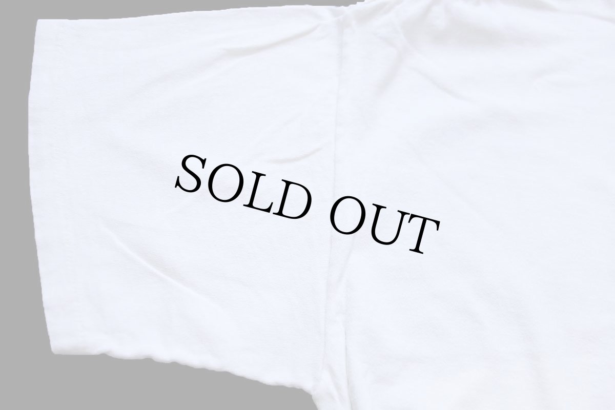 画像6: 90s USA製 Dickiesディッキーズ 無地 コットン ポケットTシャツ 白 XL (6)