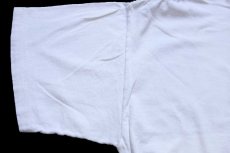 画像6: 90s USA製 Dickiesディッキーズ 無地 コットン ポケットTシャツ 白 XL (6)
