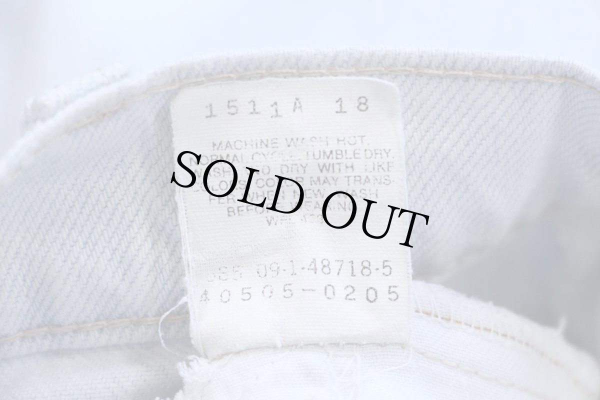 画像7: 90s USA製 Levi'sリーバイス 505 デニムパンツ アイスブルー W34 L32★180 (7)