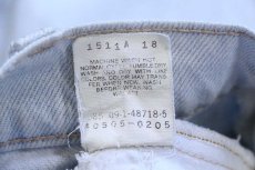 画像7: 90s USA製 Levi'sリーバイス 505 デニムパンツ アイスブルー W34 L32★180 (7)