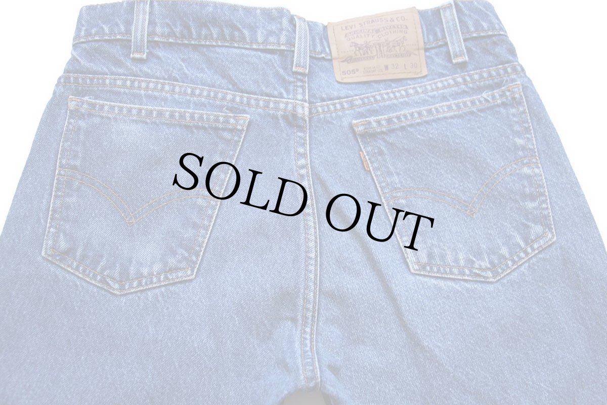 画像5: 90s Levi'sリーバイス 505 デニムパンツ W32 L30★158 (5)