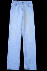 画像2: 80s USA製 Levi'sリーバイス 705 デニムパンツ アイスブルー W28 L34 STUDENT (2)