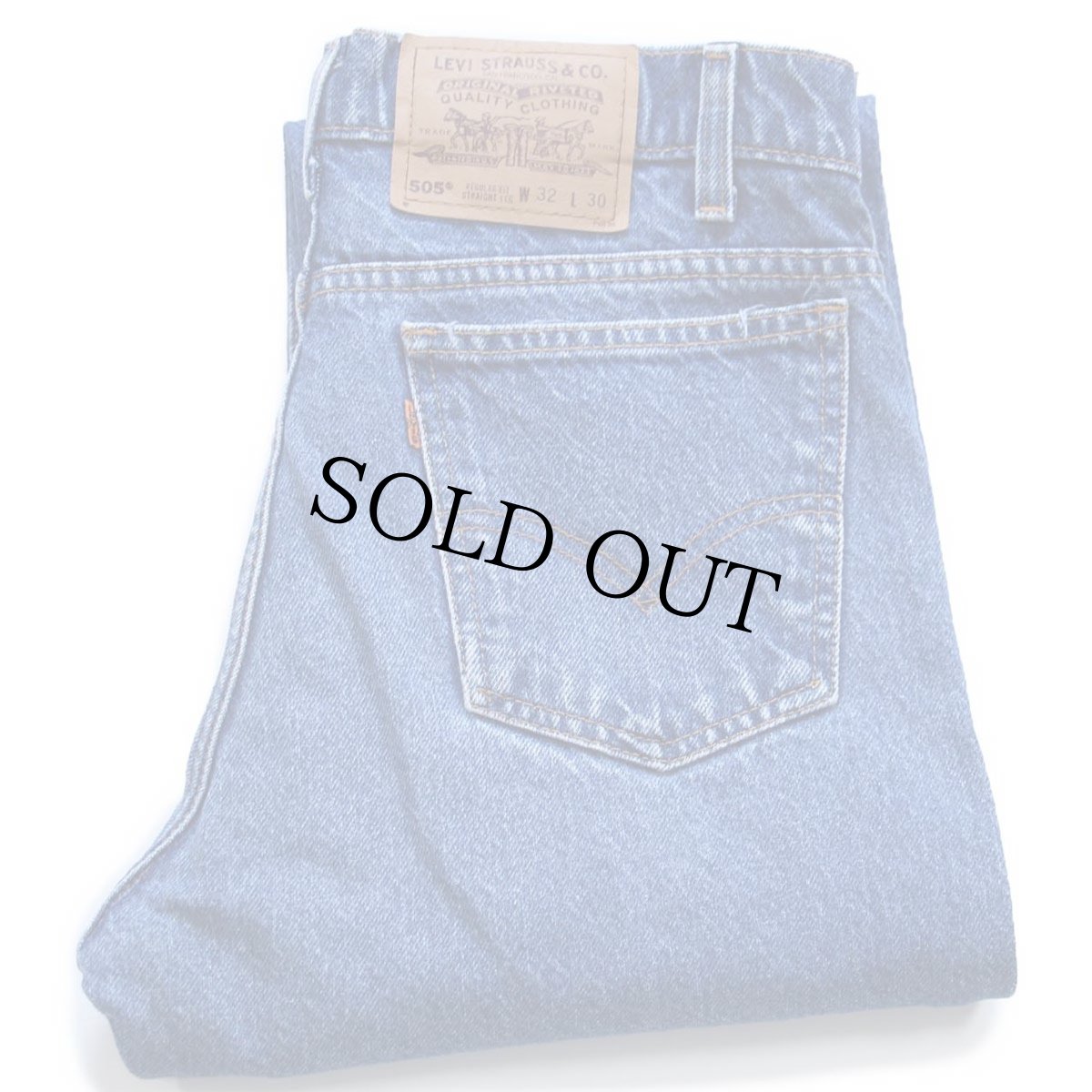 画像1: 90s Levi'sリーバイス 505 デニムパンツ W32 L30★158 (1)