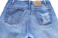 画像5: 90s メキシコ製 Levi'sリーバイス 505 デニムパンツ ヒゲ W36 L30★161 (5)