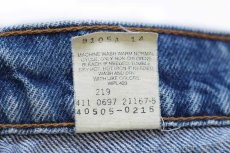画像7: 90s メキシコ製 Levi'sリーバイス 505 デニムパンツ W38 L32★163 (7)
