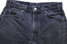 画像4: 90s Levi'sリーバイス 550 ブラック デニムパンツ W32 L32★17 (4)