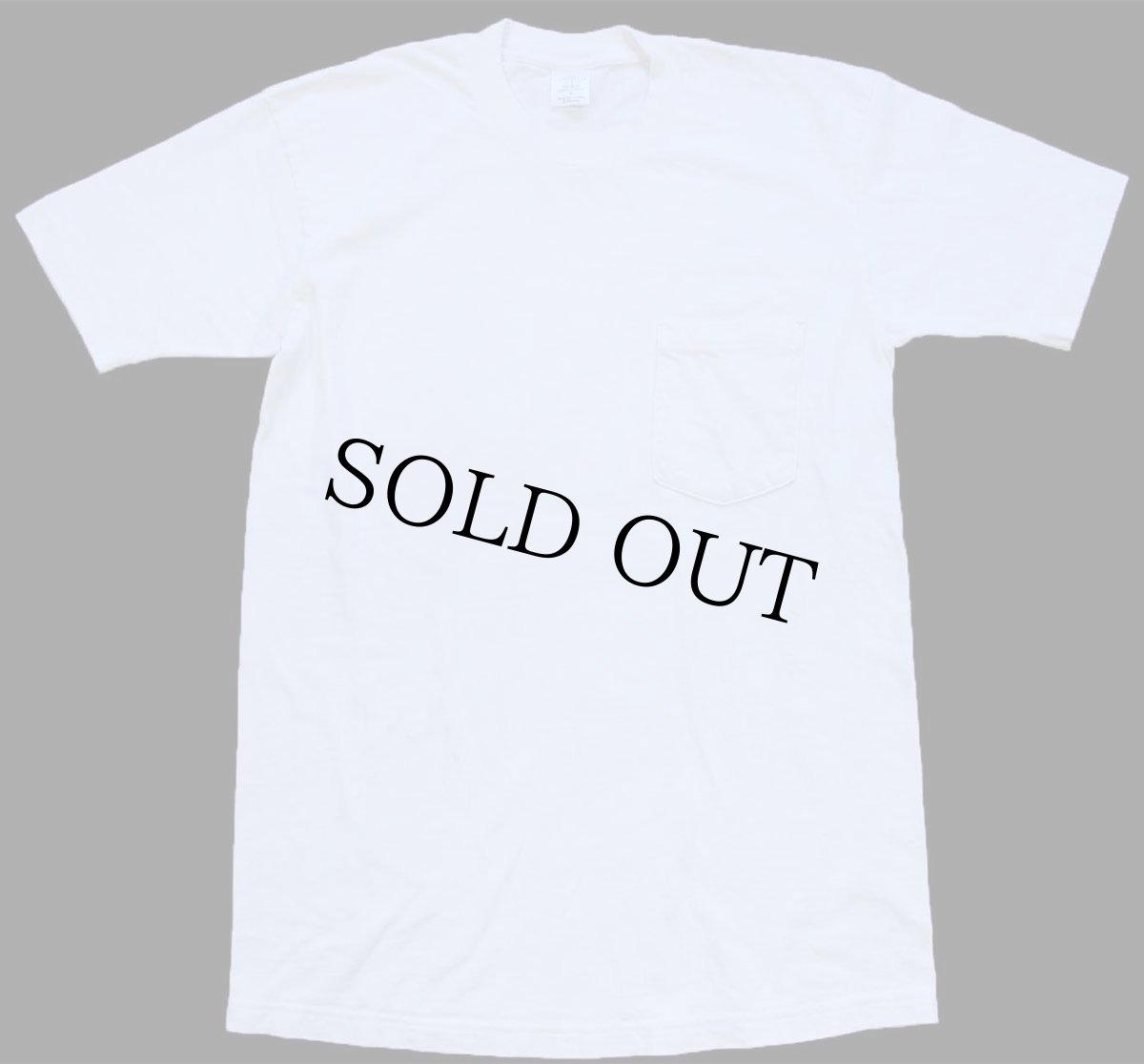 画像2: 90s USA製 JCPenney TOWNCRAFT 無地 コットン ポケットTシャツ 白 M (2)