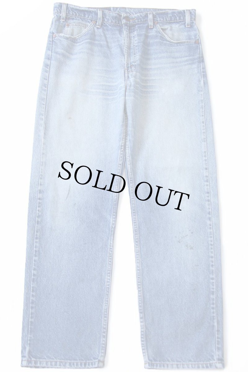 画像3: 90s メキシコ製 Levi'sリーバイス 505 デニムパンツ ヒゲ W36 L30★161 (3)