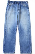 画像3: 90s メキシコ製 Levi'sリーバイス 505 デニムパンツ ヒゲ W36 L30★161 (3)