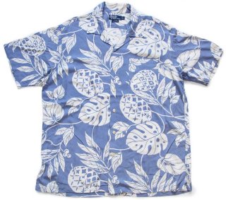 50s PENNEY'S TOWNCRAFT オンブレチェック レーヨンシャツ L