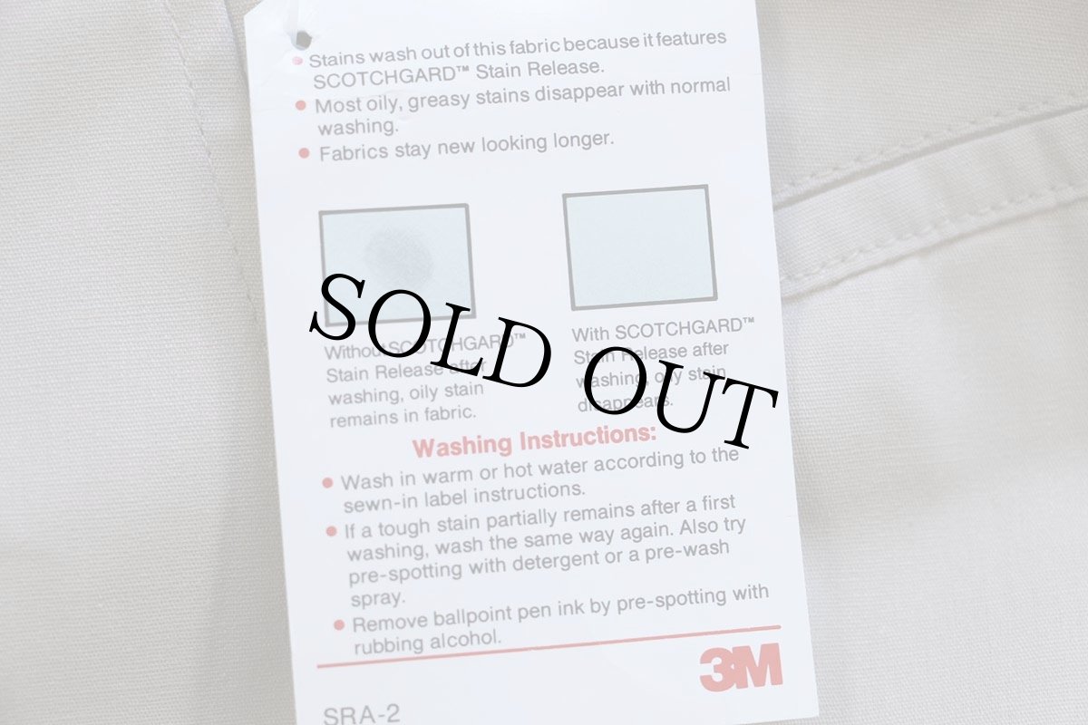 画像7: デッドストック★90s USA製 BIGMACビッグマック Scotchgard ワークパンツ SAND W40 L30 (7)