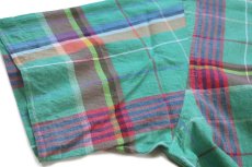 画像6: 90s ラルフローレン マドラスチェック ボタンダウン 半袖 コットンシャツ L★B (6)