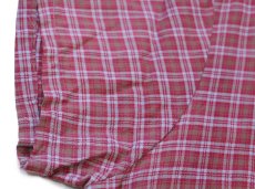 画像5: 70s UNKNOWN Country Squire チェック 半袖 オープンカラー レーヨンシャツ カスタム (5)