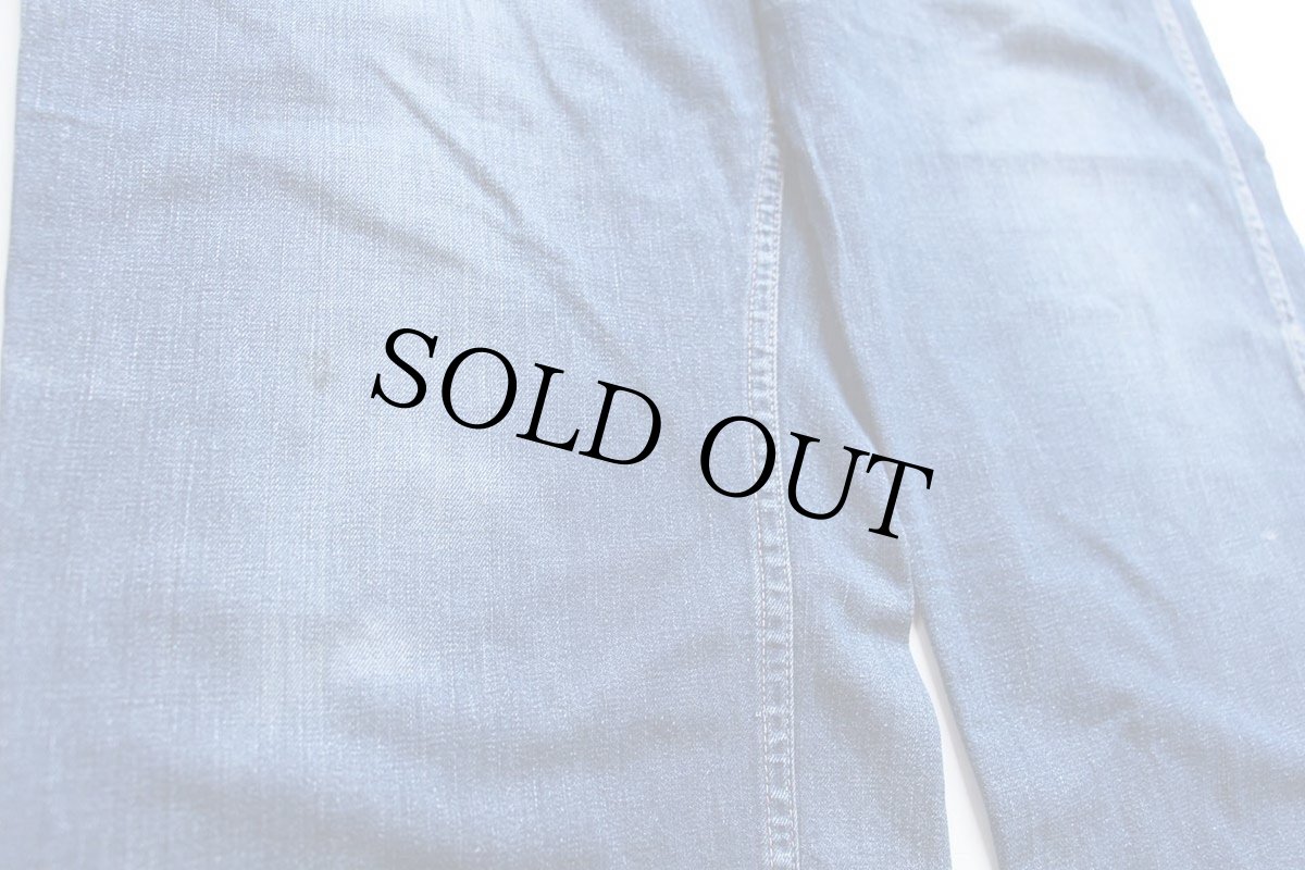 画像8: 50s UNKNOWN インディゴ デニム ペインターパンツ W34 (8)