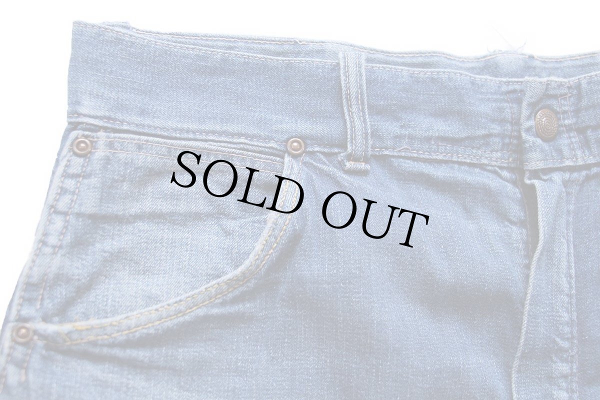 画像6: 50s UNKNOWN インディゴ デニム ペインターパンツ W34 (6)