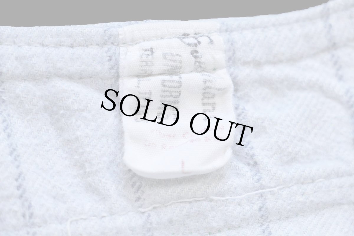 画像4: 60s Southland 7up パッチ付き 20 ナンバリング ピンストライプ コットン ベースボールシャツ ボーイズL (4)