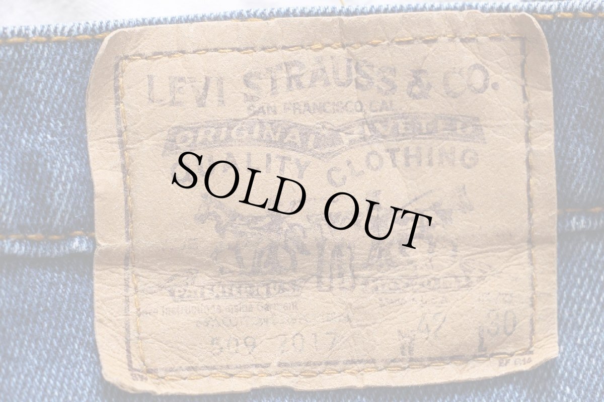 画像6: 80s USA製 Levi'sリーバイス 509 ストレッチ デニムパンツ W42 (6)