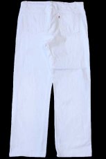画像3: 90s USA製 Levi'sリーバイス 505 ホワイト デニムパンツ W40 L30 (3)