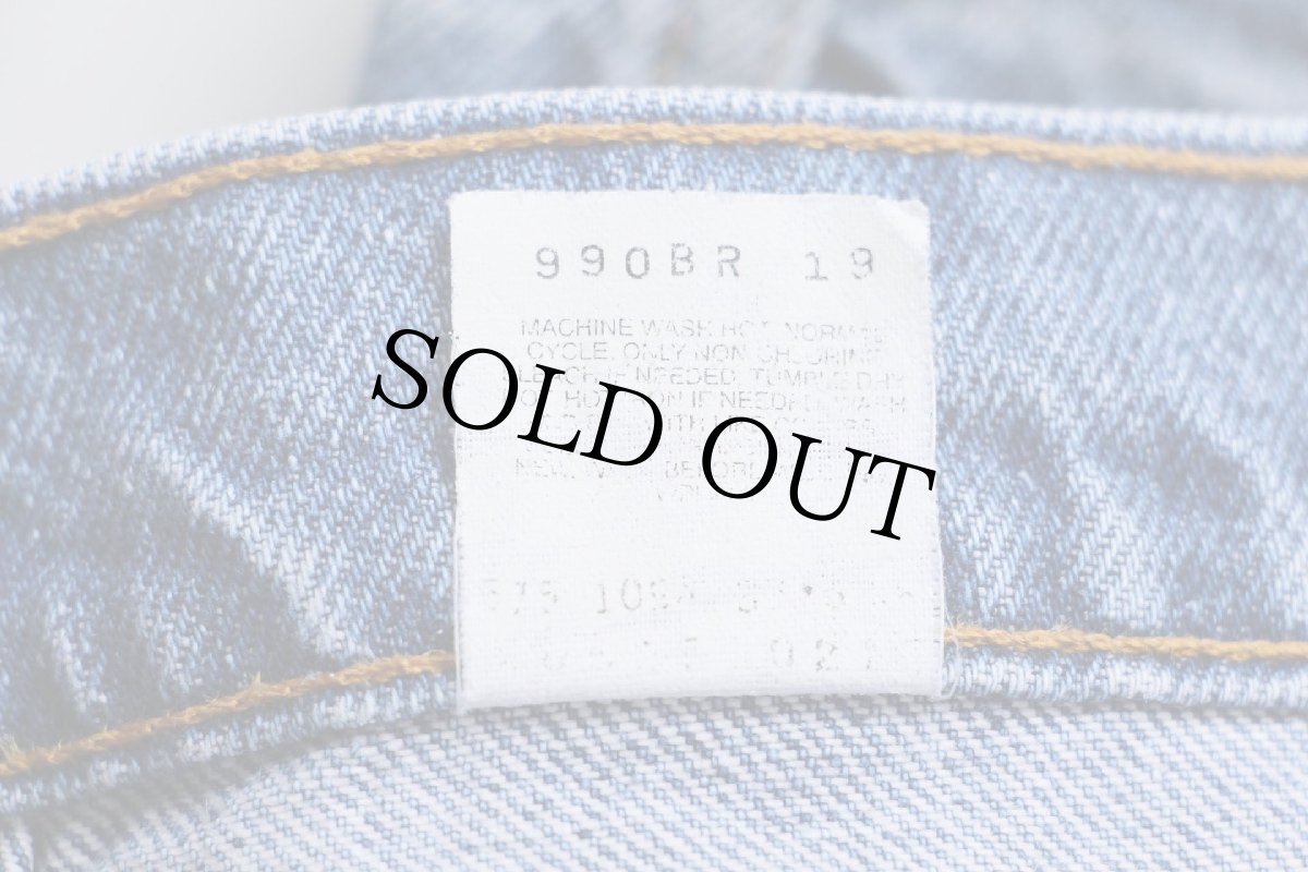 画像7: 90s USA製 Levi'sリーバイス 505 デニムパンツ W33 L30★164 (7)