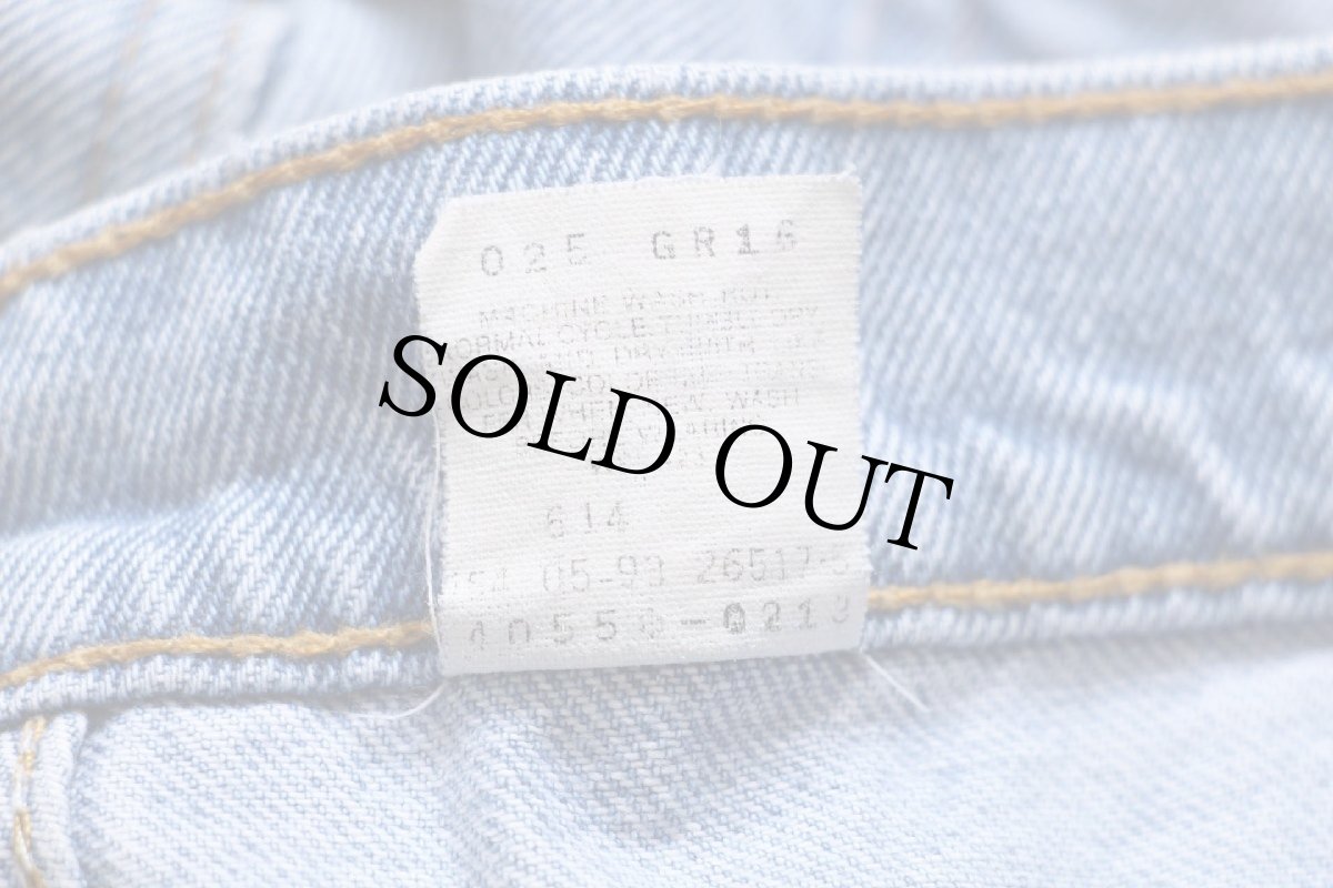 画像7: 90s USA製 Levi'sリーバイス 550 デニムパンツ W33 L30★02  (7)