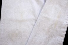 画像8: 90s USA製 Levi'sリーバイス 550 先染め カラーデニムパンツ カーキ W33 L30★12 (8)