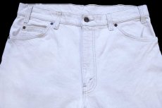 画像4: 90s USA製 Levi'sリーバイス 550 カラーデニムパンツ ベージュ フェード W34 L30★08 (4)