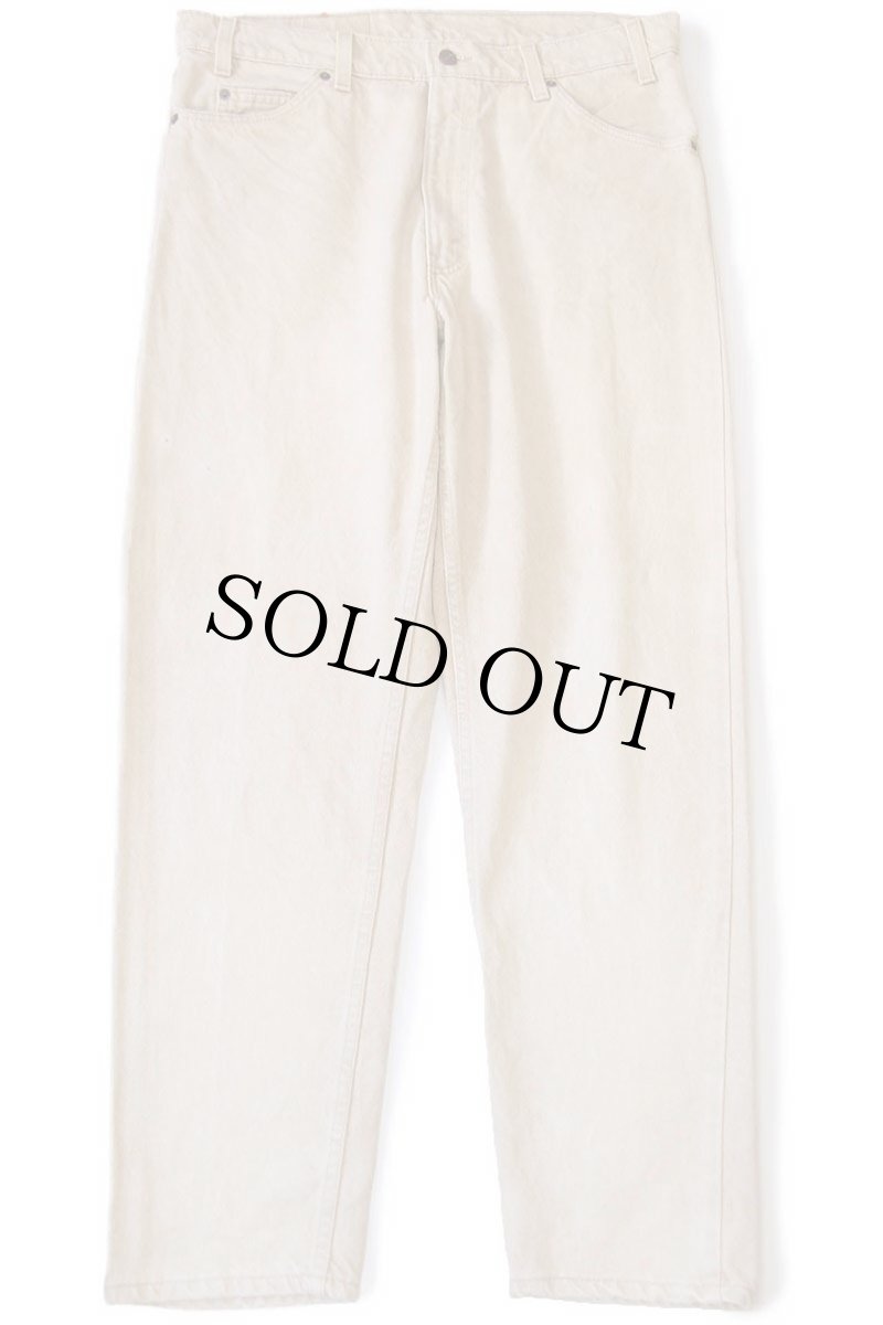 画像2: 90s USA製 Levi'sリーバイス 550 先染め カラーデニムパンツ カーキ W36 L30★07 (2)