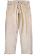 画像2: 90s USA製 Levi'sリーバイス 550 先染め カラーデニムパンツ カーキ W36 L30★07 (2)