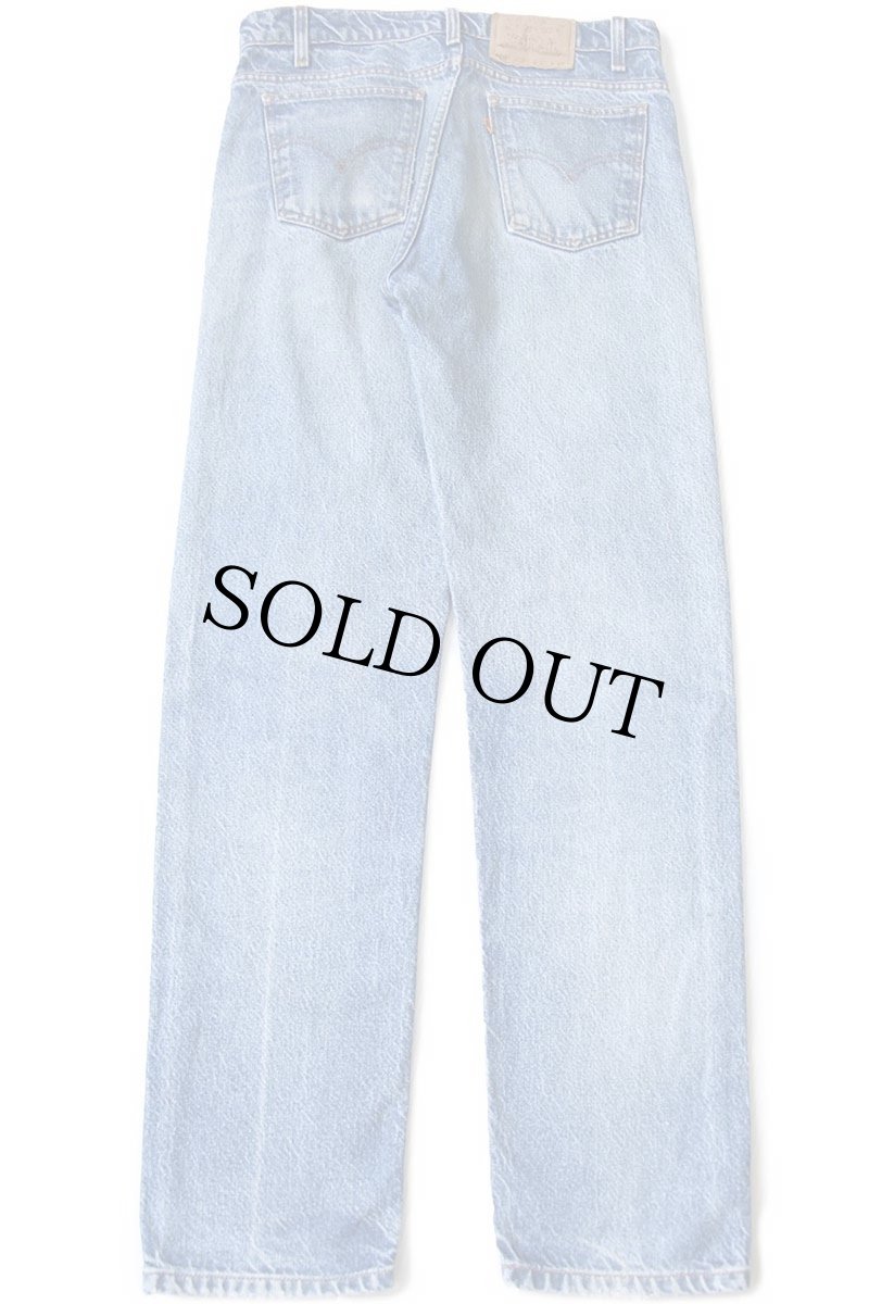 画像4: 90s メキシコ製 Levi'sリーバイス 505 デニムパンツ ヒゲ W33 L34★165 (4)