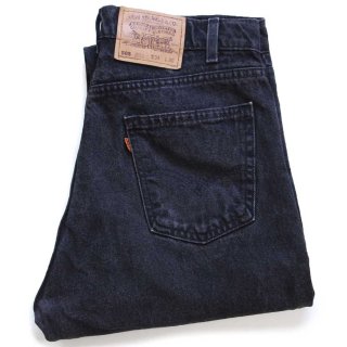 Levis’s 550 ブラックデニム W34 L32 リーバイス 90s USA製 Levi'sリーバイス 550 ブラック デニムパンツ w34 L30