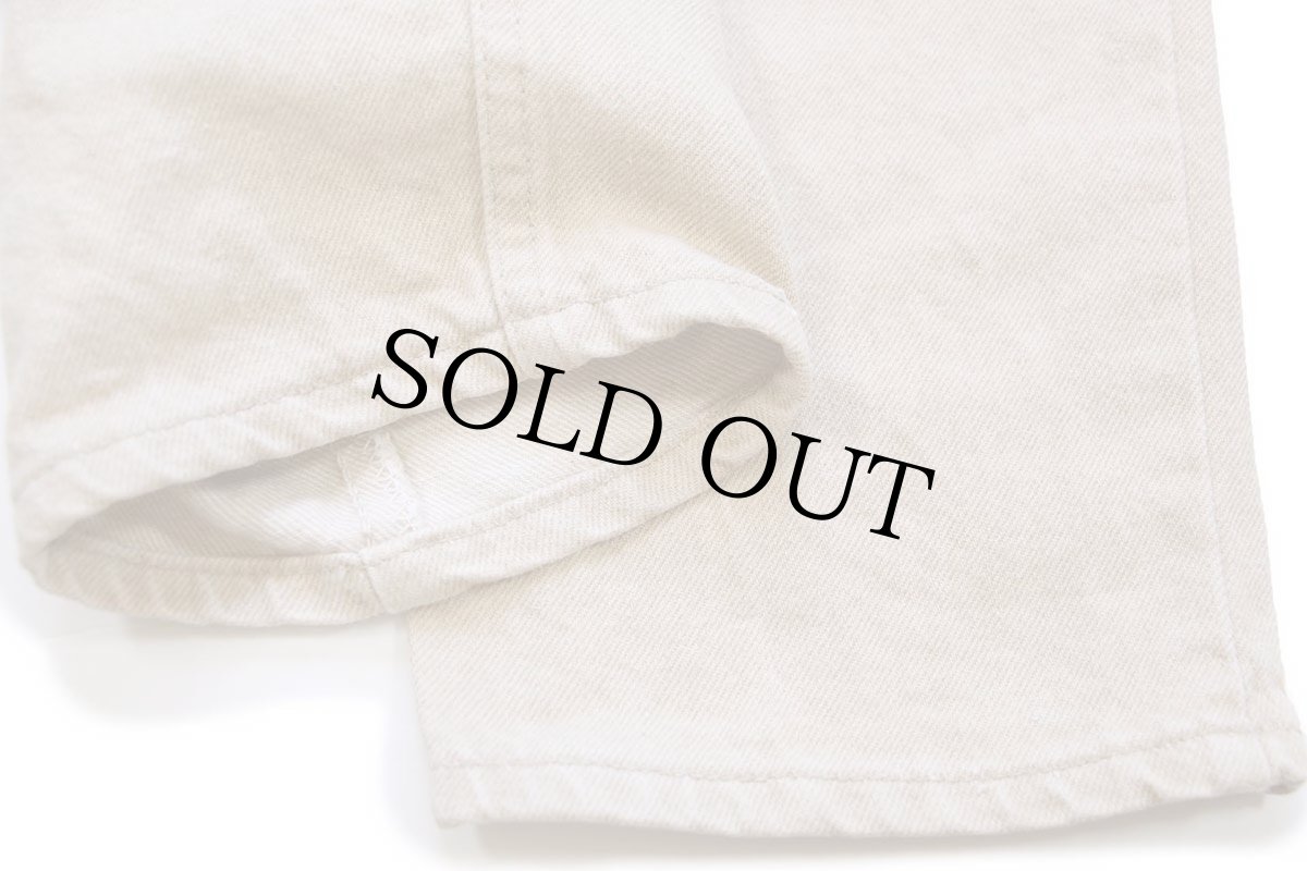 画像9: 90s USA製 Levi'sリーバイス 550 先染め カラーデニムパンツ カーキ W36 L30★07 (9)