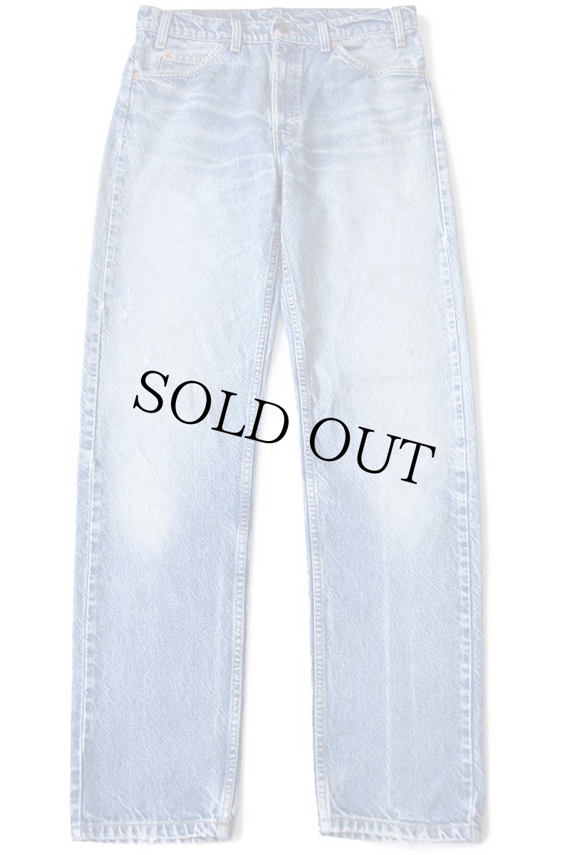 画像3: 90s メキシコ製 Levi'sリーバイス 505 デニムパンツ ヒゲ W33 L34★165 (3)