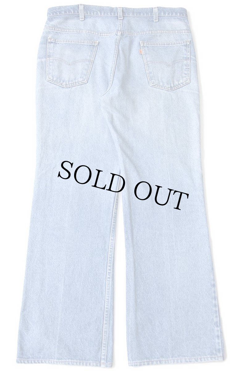 画像3: 80s USA製 Levi'sリーバイス 517 デニムパンツ ヒゲ W38★103 ブーツカット (3)