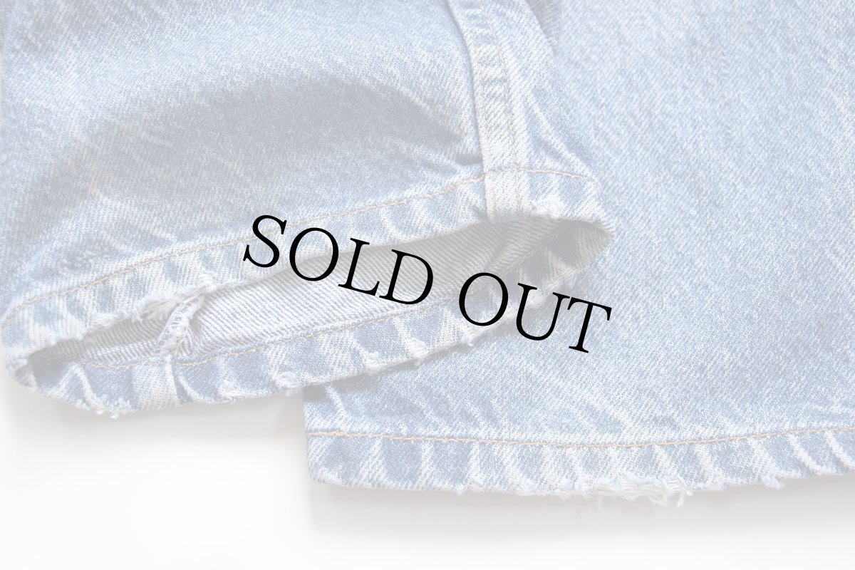 画像9: 90s メキシコ製 Levi'sリーバイス 505 デニムパンツ ヒゲ W33 L34★165 (9)