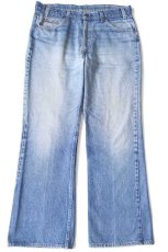 画像2: 80s USA製 Levi'sリーバイス 517 デニムパンツ ヒゲ W38★103 ブーツカット (2)