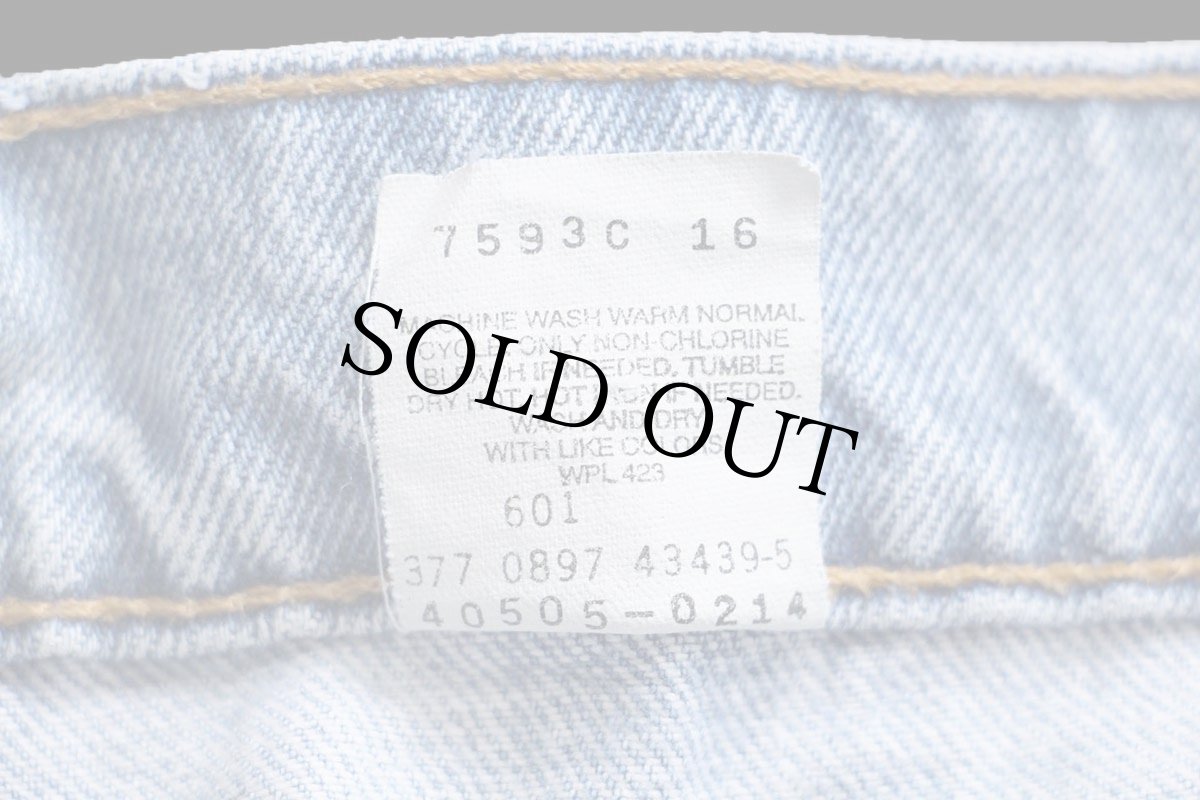 画像7: 90s メキシコ製 Levi'sリーバイス 505 デニムパンツ W36 L30★160 (7)