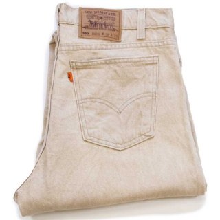 2000's Levi's リーバイス USA製 550 ホワイトデニムパンツ 90s USA製 Levi'sリーバイス 550 ホワイト デニムパンツ 14 PET