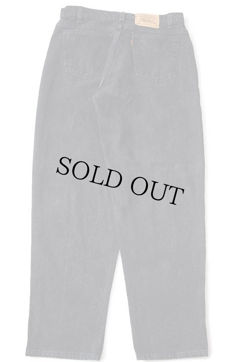 画像3: 90s USA製 Levi'sリーバイス 560 ブラック デニムパンツ W36 L30★01 (3)